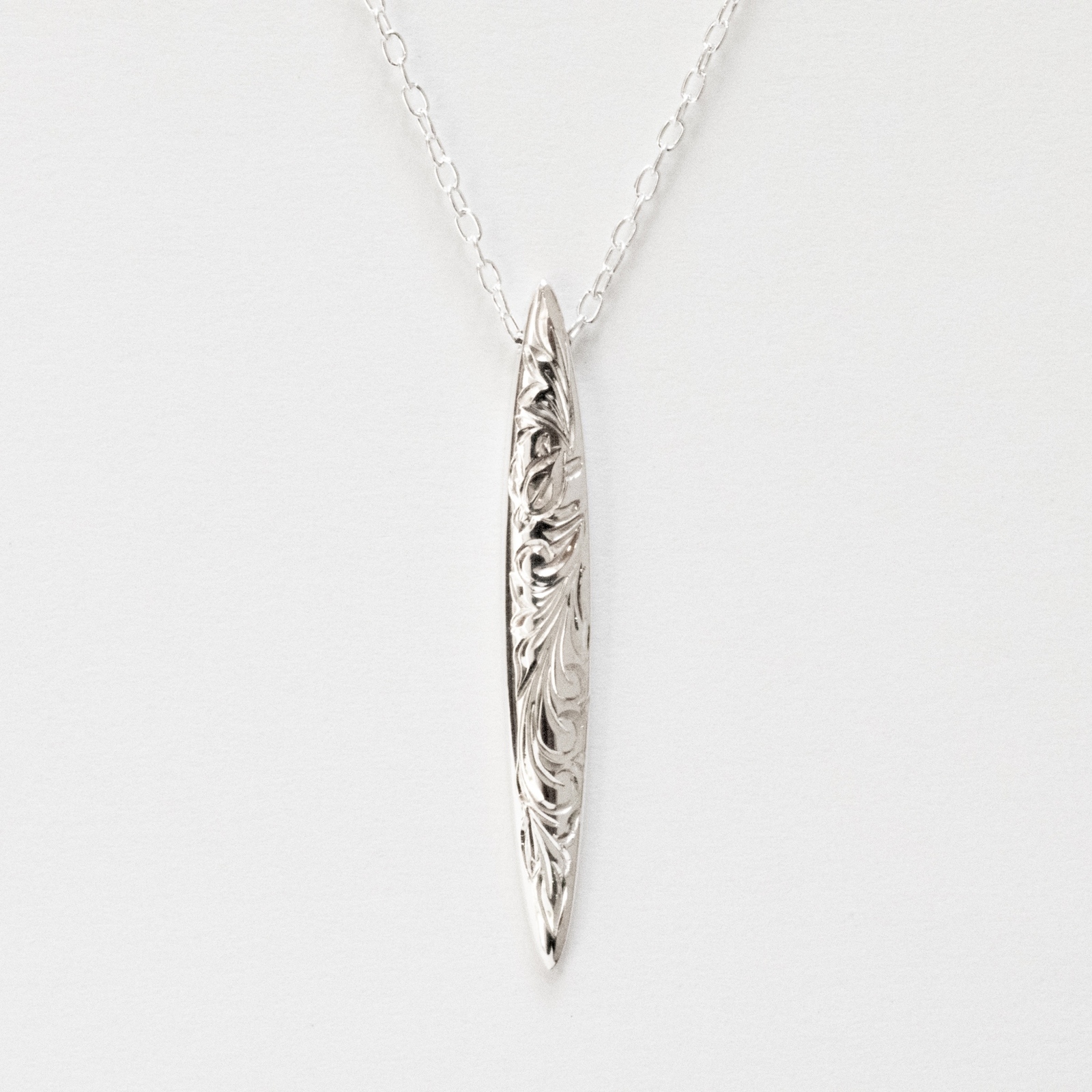 「KAI」surfboard-necklace/sv