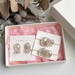 pierce ♡mama & kids set♡ pink🍑