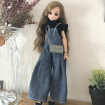 ドール服　サロペット　ワイド　リカちゃん　ブライス　アウトフィット　再販3