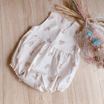 【 sale‼︎】baby✭ロンパース✭テディベア　ラテ