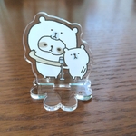 アクリルスタンド　ちょこモノ（しろくま漫才）