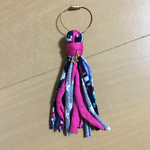 ズパゲッティ☆星☆キーチャーム☆オルテガ柄