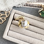 New✨レジンとドライフラワーの指輪💍
