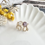 New✨レジンとドライフラワーの指輪💍13号