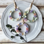 フラワー クラウン リース アロマワックスサシェ     アロマ 香る サシェ