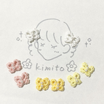 ちょうちょ ミニヘアゴム