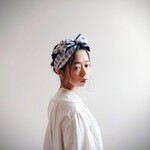 ふわふわガーゼのワイヤー入りターバン