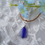 レアカラーのシーグラスのネックレス・チョーカー