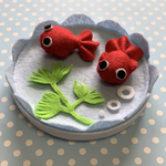 フエルト金魚