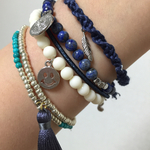 フェスに♡ブレスレット6本