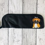 【送料無料】ボクサー犬折りたたみ傘&ペットボトルケース