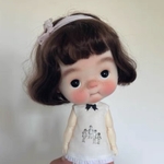 カスタムドール　qbabyドール　ウィッグ