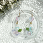 〜石畳みの紫陽花〜 ピアス/イヤリング