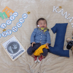 再販4！！1歳の 数字クッション