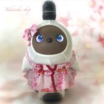 再販　ラボット❤️女の子浴衣風ワンピース