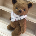 ハンドメイドテディベア風ブラウンクマ🧸さんぬいぐるみ　F