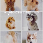 miyabin73さま専用ページ　羊毛ワンちゃんSサイズ