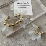 【再販未定】PVC charm Flower【milk】