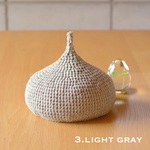 【mayuneize-sさまオーダー品】コットンどんぐり帽子♡ （3.light gray）