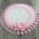 ミニサイズRoseプリンセスカフェマット✨犬用　（直径45ｾﾝﾁ程）