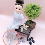 【1/6size】白色:オーバートゥのグルカサンダル
