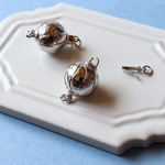 ヴィンテージ シンプルボールクラスプ12×20mm(1個)