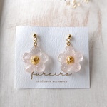 【sale品】紫陽花のお花ピアス／イヤリング♡