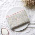 有名ブランド起用リバティ ケイティアンドミリー  💕  輸入リバティ    リバティ  プリント使用  フラットポーチ さくらんぼマーク付き🍒