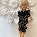 バービー・poppy parkerハンドメイド洋服 sml dots setup