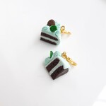 チョコミントケーキのチャーム