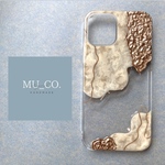 【 torori 】ミドルペイント（beige）MU_CO. original nuance iPhone case  