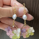 紫陽花ピアス[送料無料]