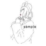 アイコン/線画イラスト/白黒