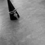 New ▽ Silver ring R75