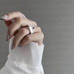 ▷ Silver ring R76