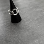 New ▽ Silver ring R77