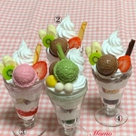 ⭐️SALE⭐️リニューアル　　フェイクスイーツ♡パフェ