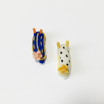 ＊２匹セット＊羊毛フェルトのウミウシマグネット