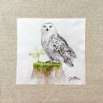 メガネ拭き　フクロウ「緑の憩い」