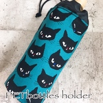 にゃんこフェイス猫B＊水筒カバー＊保冷ペットボトルカバー＊サーモスハンドメイド