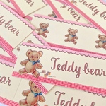 Teddy bear ticket