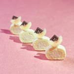 白桃のミニチュアロールケーキ