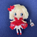 2way 金魚コスプレヒラヒラワンピースドレス×セパレート水着　ヘアアクセ付き　イーマリーちゃん