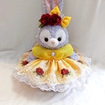 870.ステラルーコスチューム♡Sサイズ用♡お花のイエロードレス