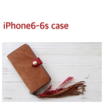 iPhone6.6s ケース バンダナフリンジチャームセット