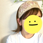ショップ初出展品《ゴールド》インド刺繍ヘアバンド