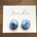 【雨花】15mm・壱  耳飾り