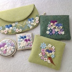 【dantaa-2021さまオーダー品】フェルトと刺繍の5点セット