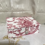 カルトナージュ　お道具箱　トワルドジュイ　内箱付き