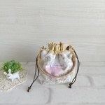 巾着ミニバッグ✤リバティ・イルマ